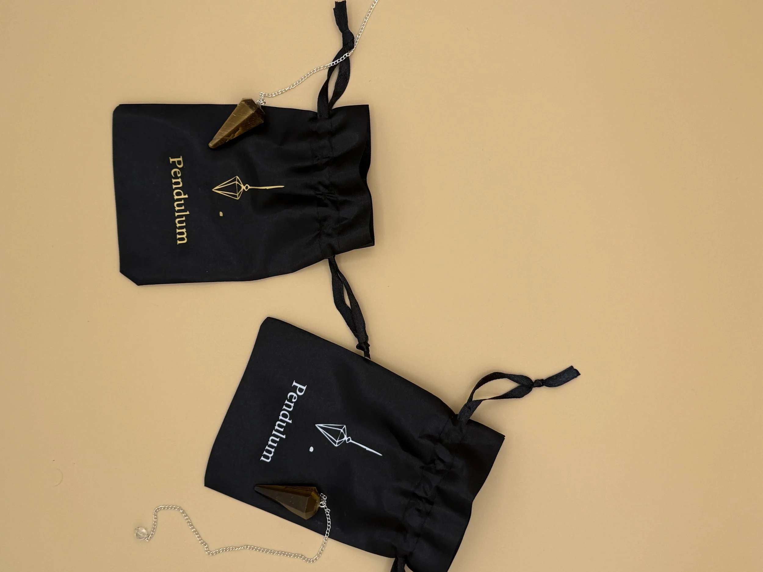 Mystic Harmony Pendulums in Satin Pouch