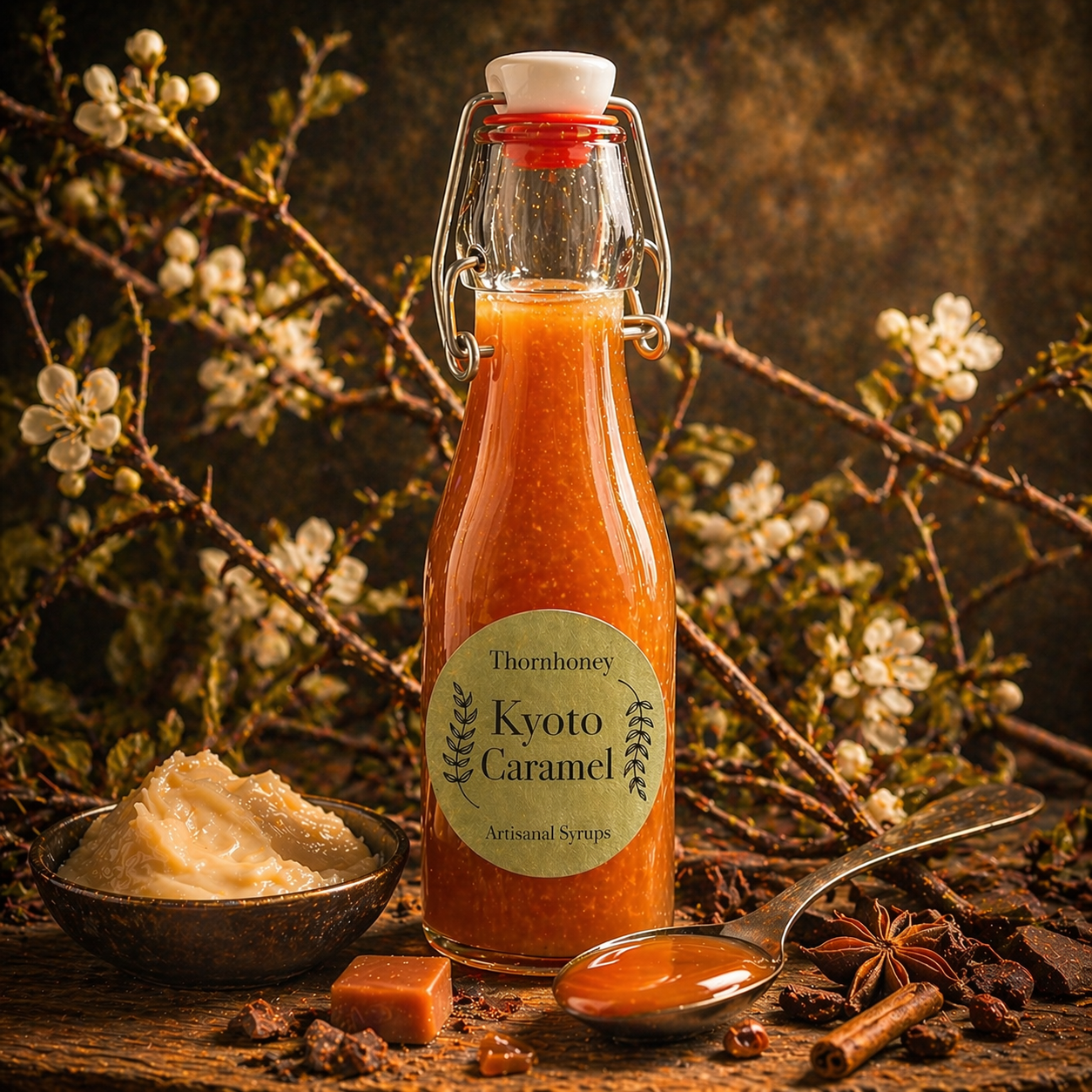 Kyoto Caramel Simple Syrup