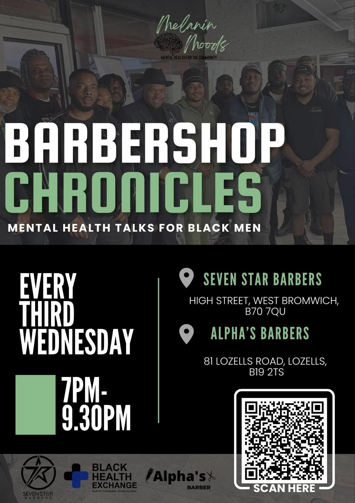 Barbershop chronicles By Melanin Moods