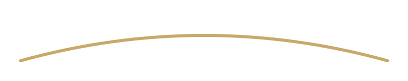 A beige curved line against a black background.