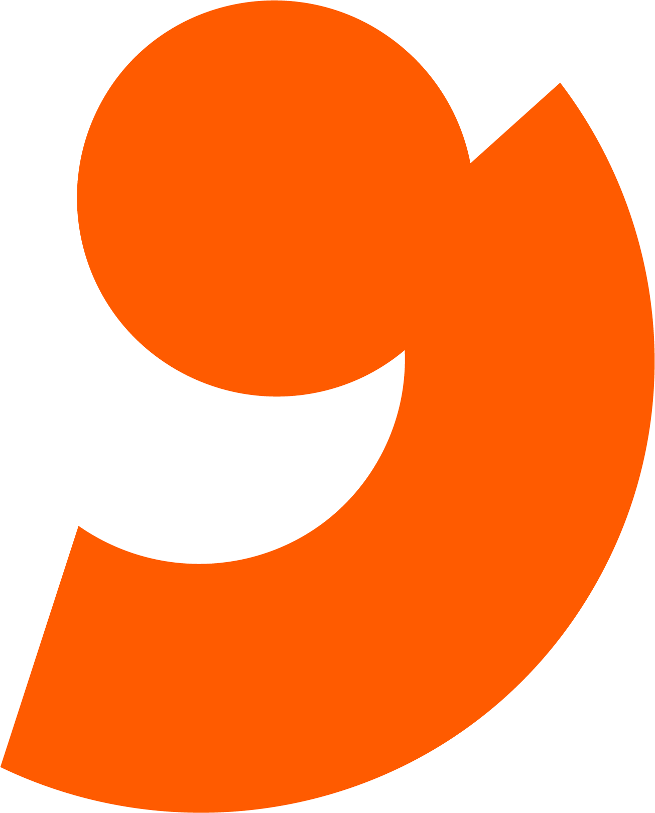 goodstrife orange logo glyph