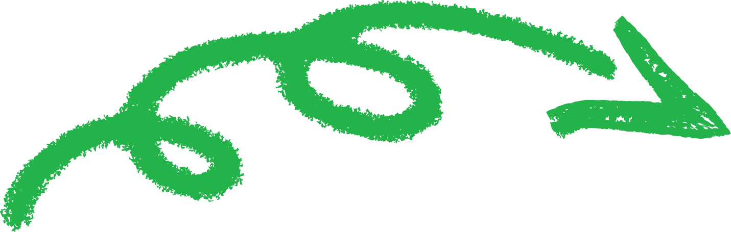 Illustration of an arrow pointing to the right.