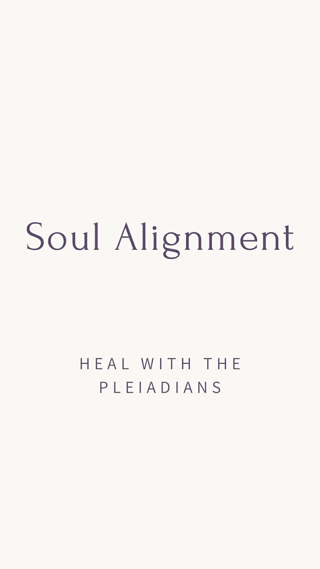 Soul Alignment Healing