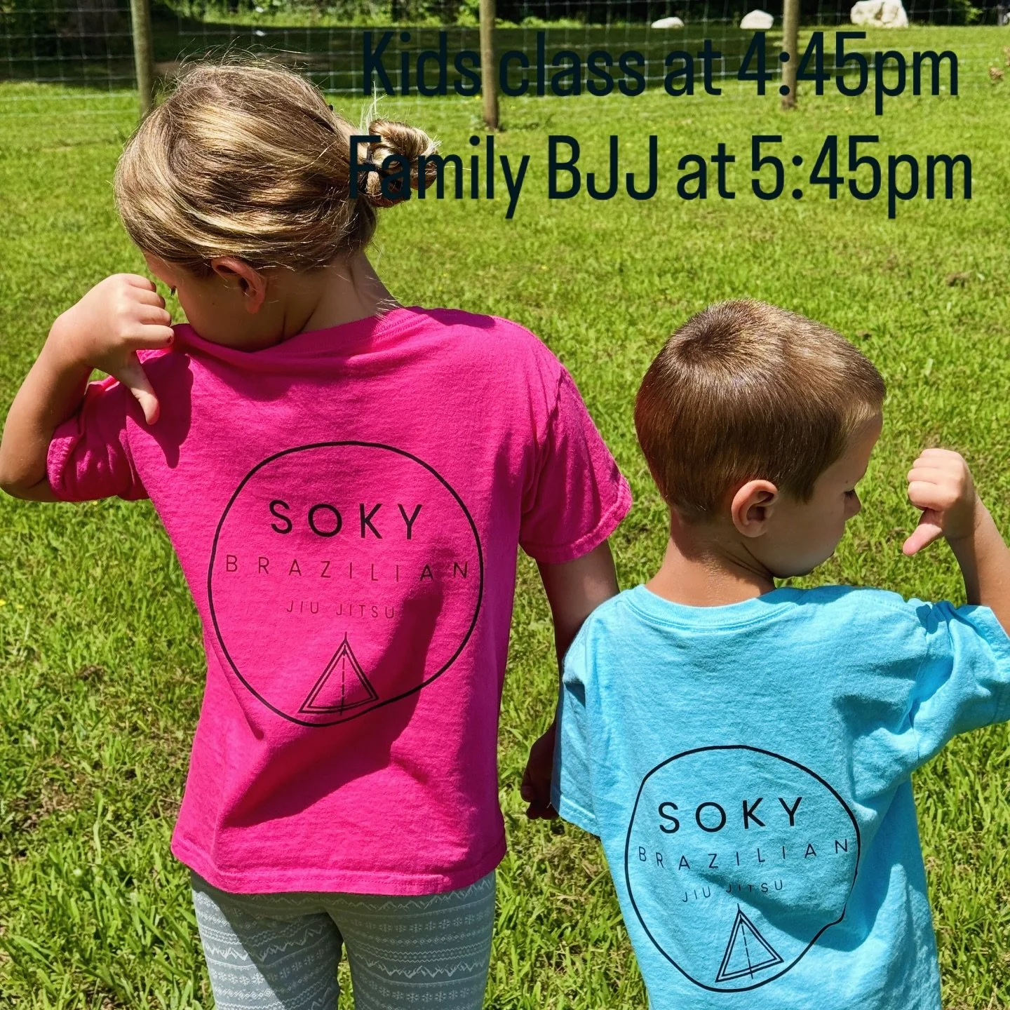 Little shirts. Big confidence. 🥋

Kids Class tonight at 4:45 PM, followed by Family BJJ at 5:45 PM. 

Come train with us, build skills, and be part of a family-friendly community on the mats.

📍SOKY Brazilian Jiu Jitsu
9222 Nashville Rd, Meeting Ro