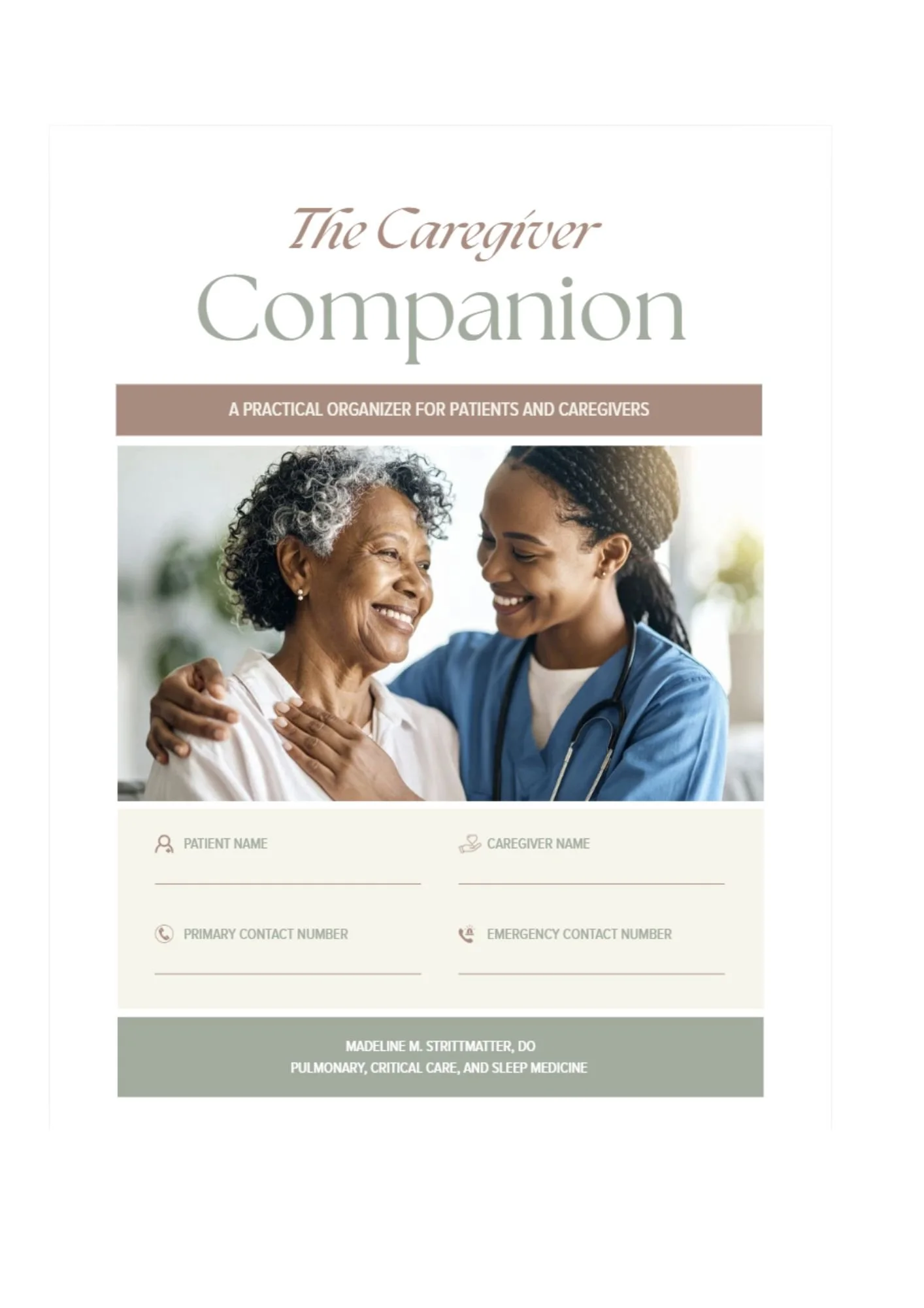 Caregiver Companion Workbook
