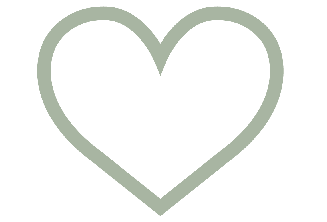 Outline of a black heart with a light gray border on a transparent background.
