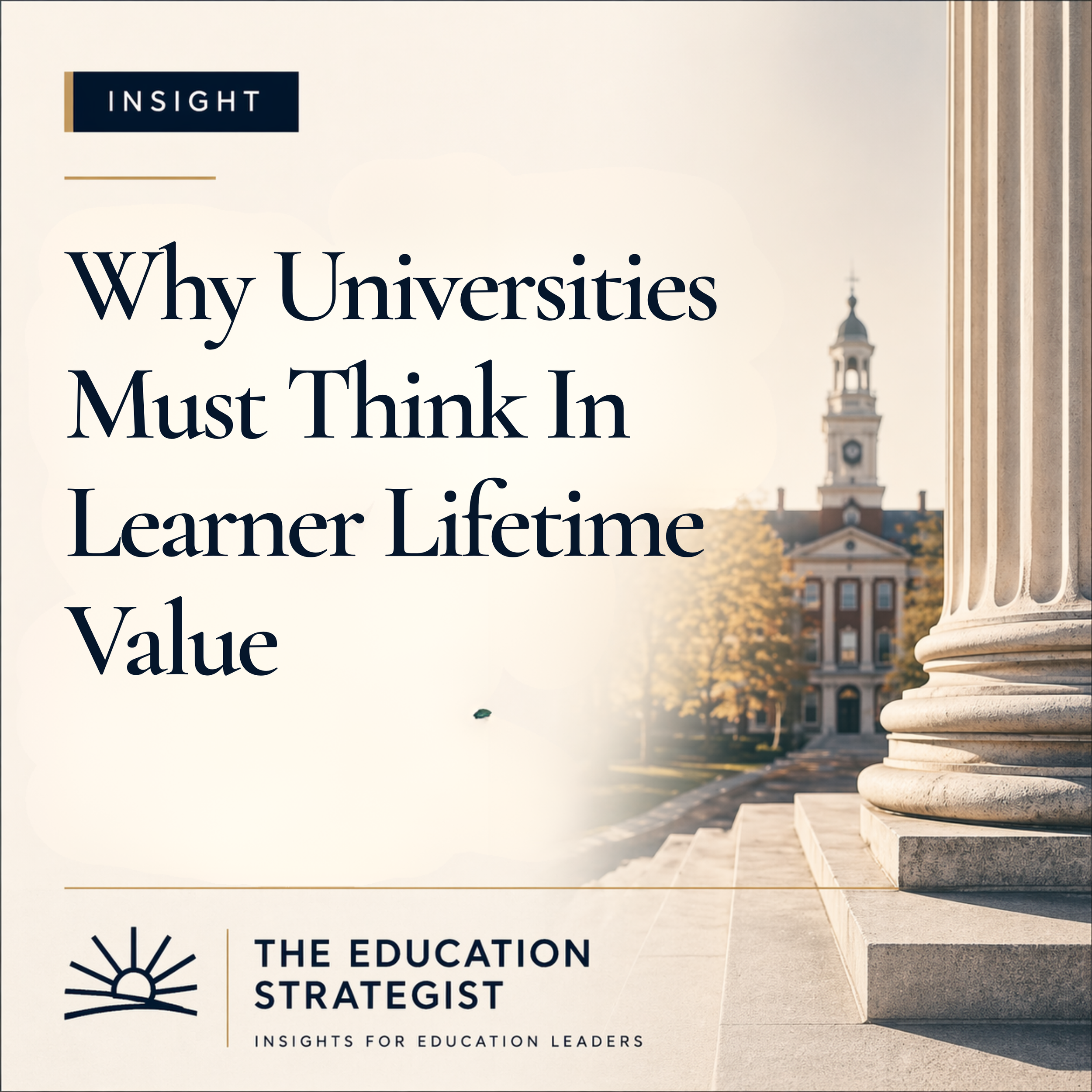 Why Universities Must Think in Learner Lifetime Value