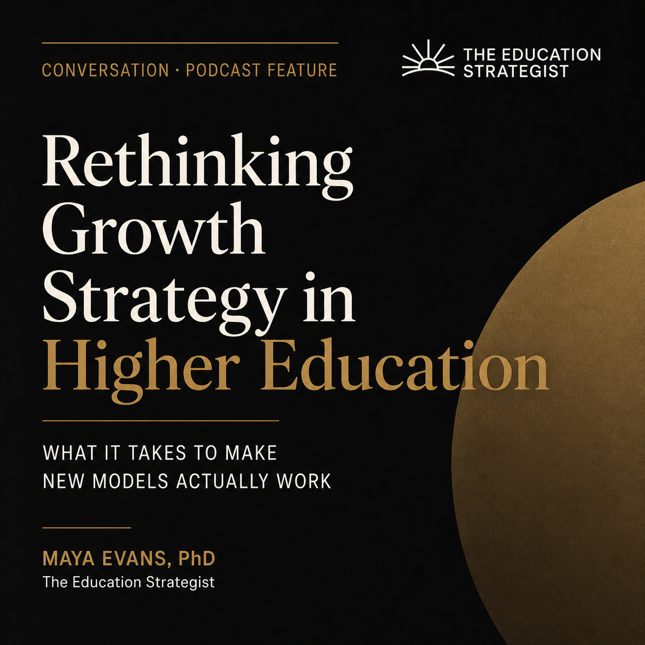 What It Takes to Build Growth Strategy in Higher Education