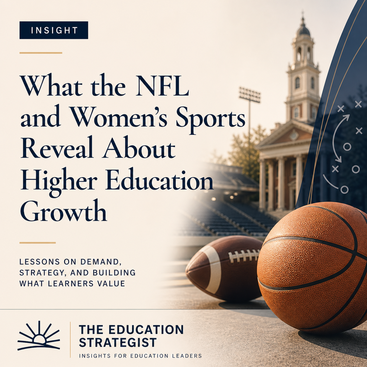 What the NFL and Women’s Sports Reveal About Higher Education Growth