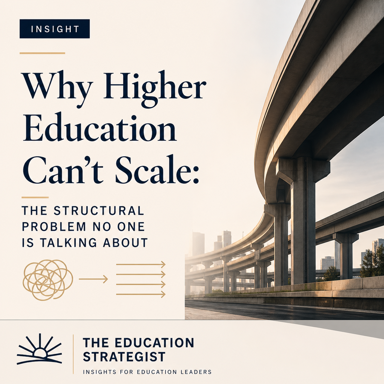 Why Higher Education Can't Scale: The Structural Problem No One Is Talking About