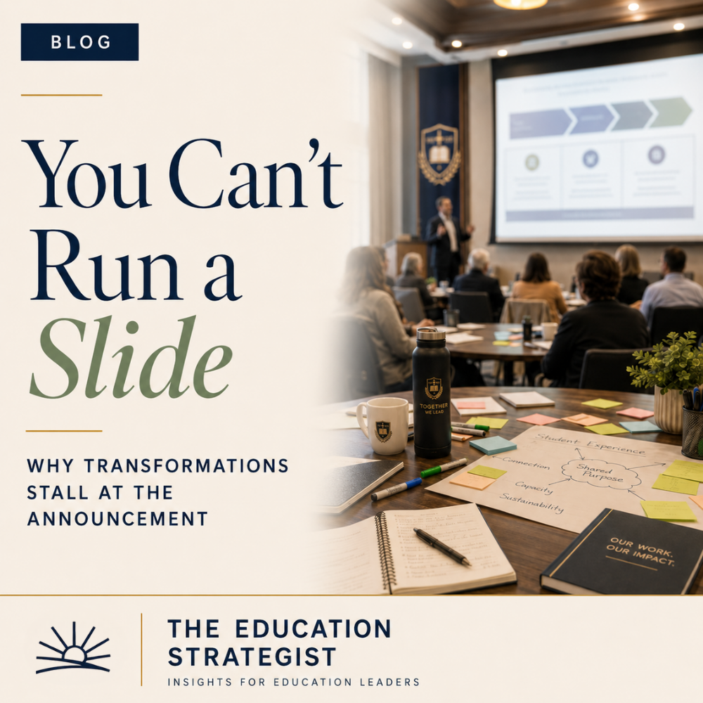 You Can’t Run a Slide