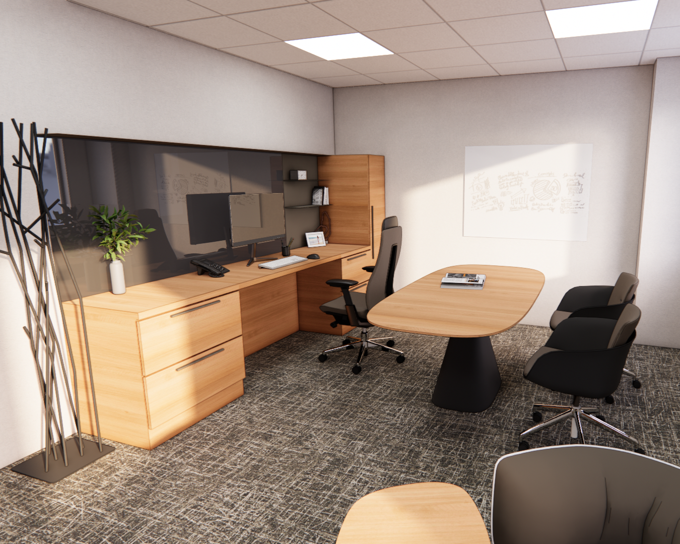 Airway Heights Executive Suite remodel