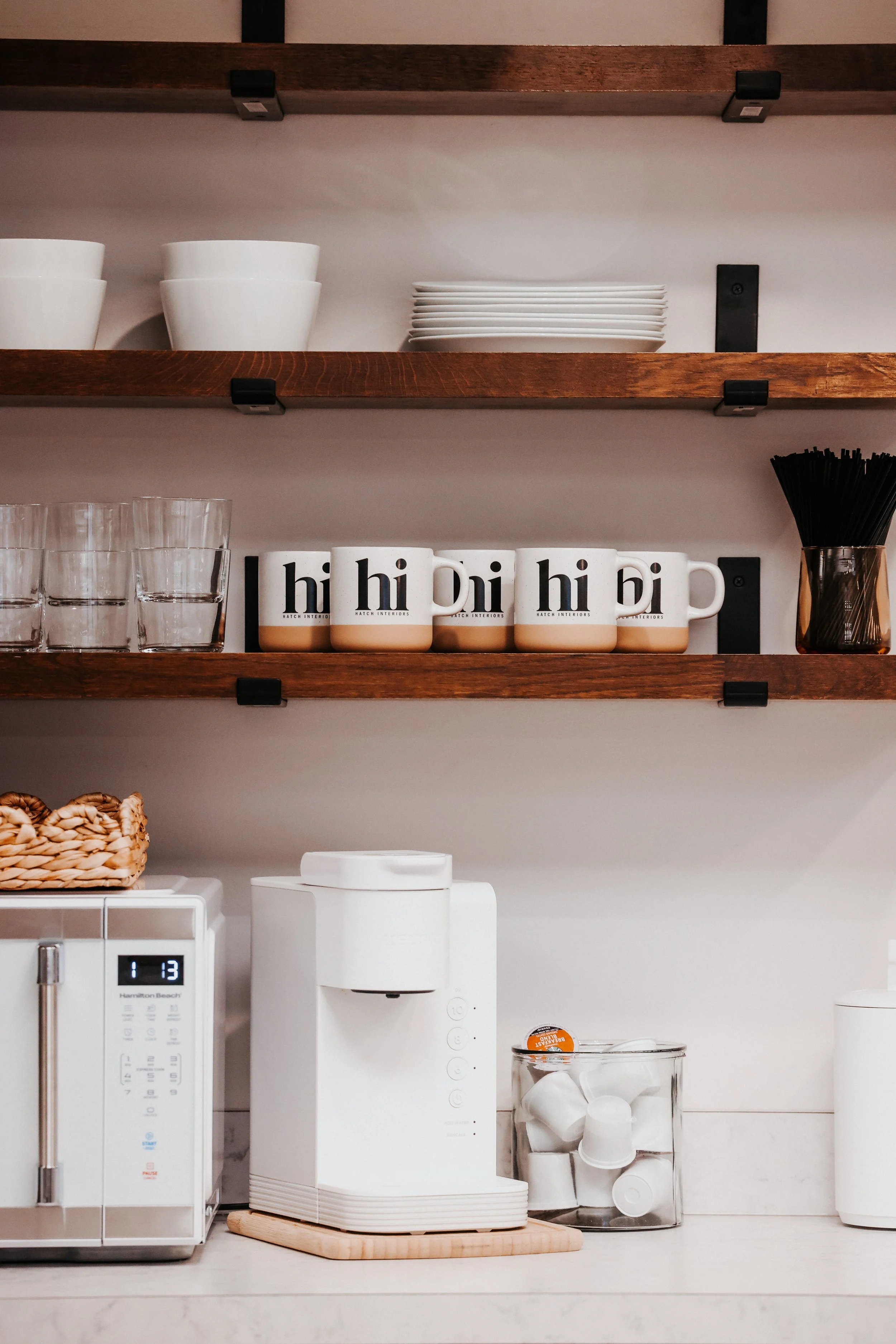 Hatch Interiors office space kitchen