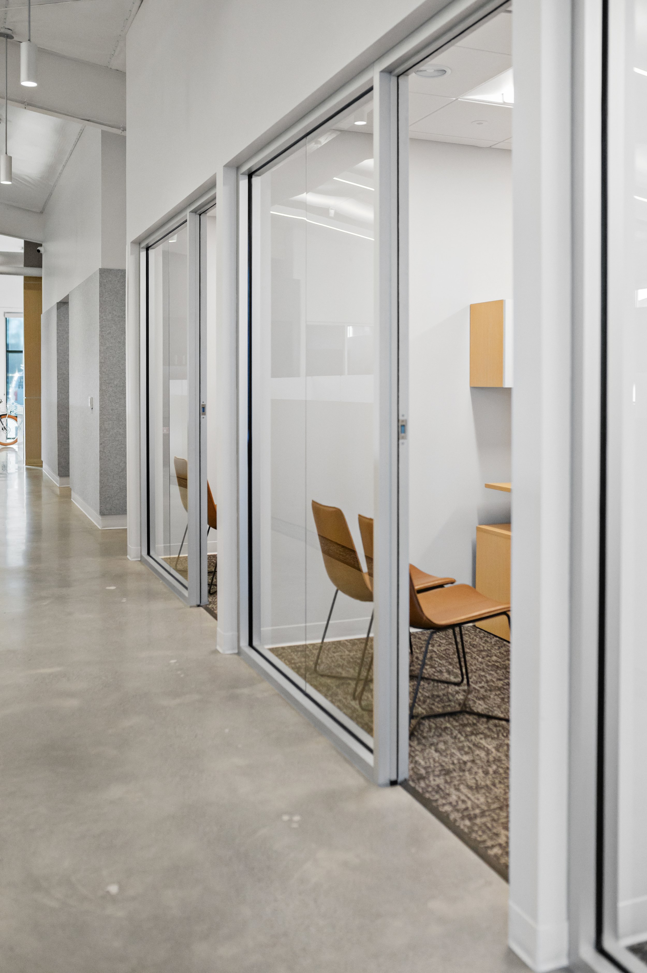 Western Insurance glass office spaces