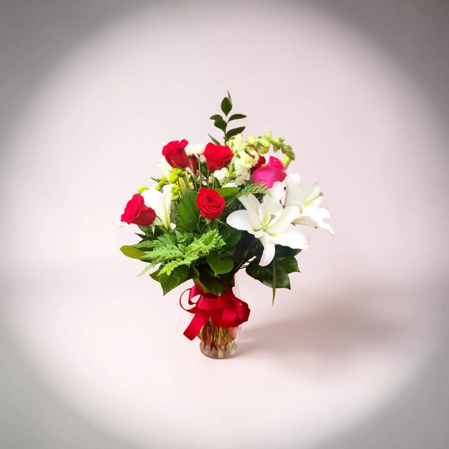Radiant Roses & Lilies Bouquet