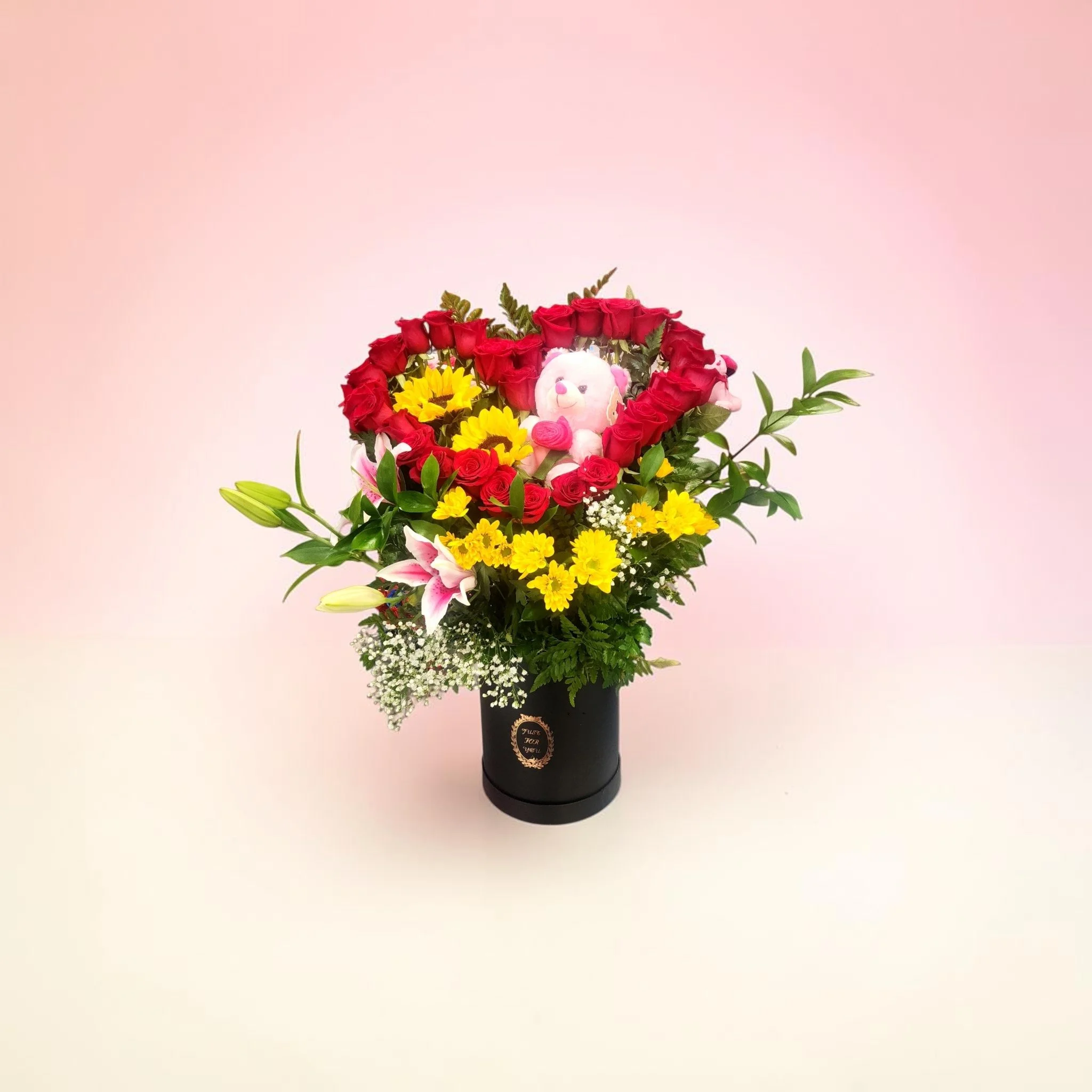 Heartfelt Elegance Floral Arrangement