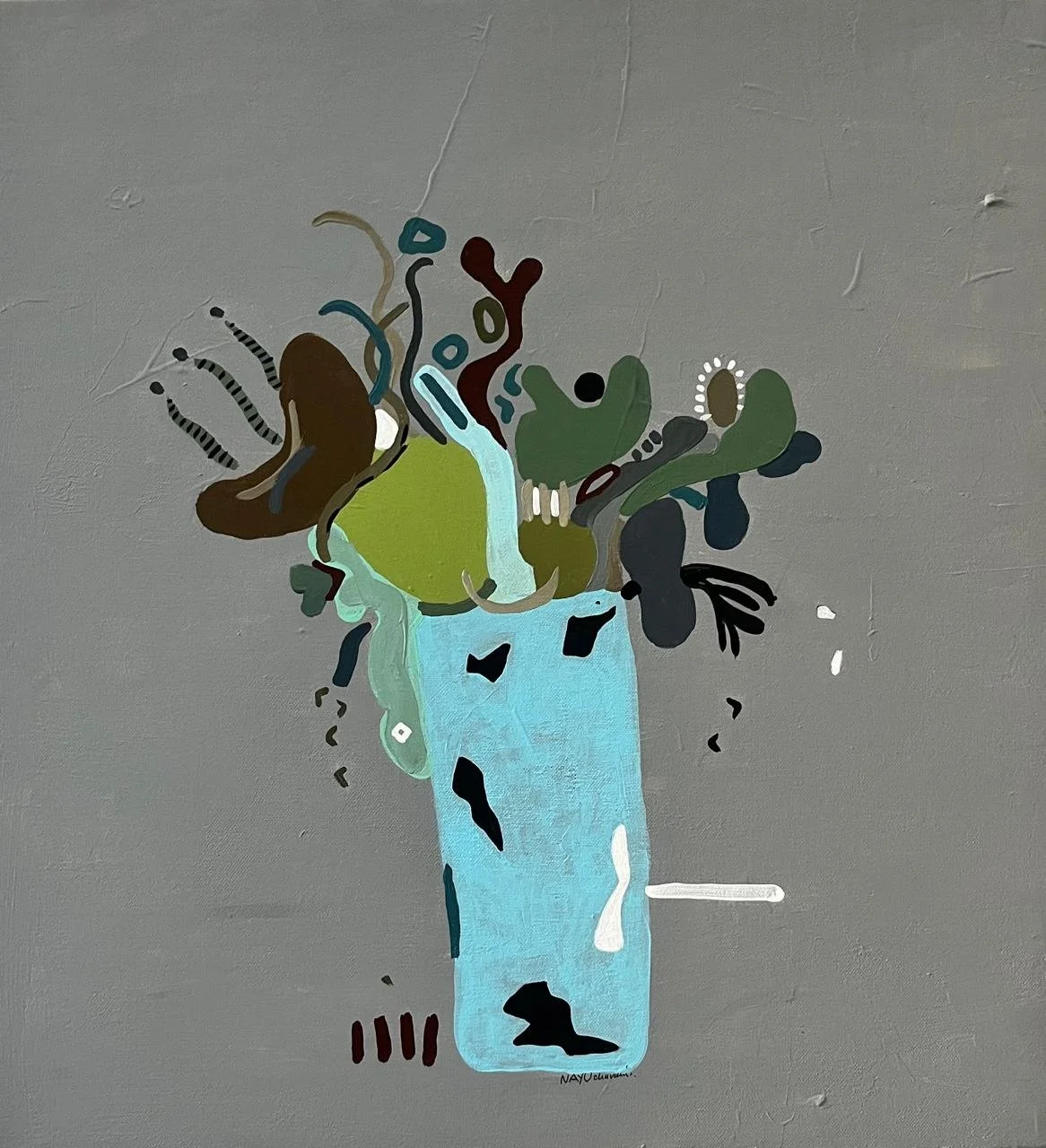 Inestable. 2026. Acrílico sobre canva. 60 x 40 cm