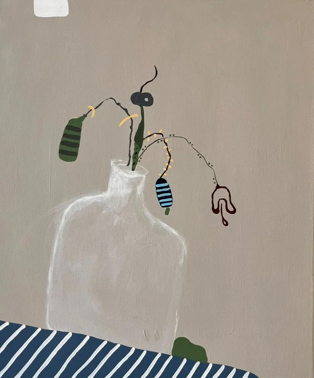 Vacío. 2026. Acrílico sobre canva. 62 x 52 cm