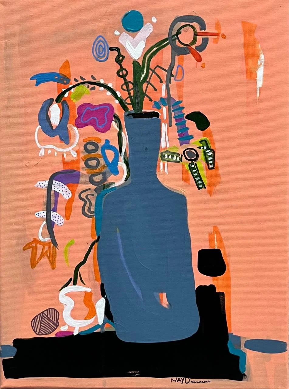 Nostalgia. 2026. Mixta sobre canva. 61 x 51 cm