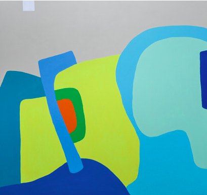 Acompañantes. 2022. Acrílico. 200 x 200 cm