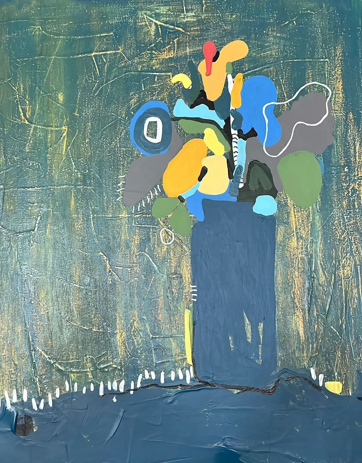 Incertidumbre. 2026. Mixta sobre canva. 61 x 51 cm