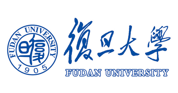 Logo of Fudan University, including the university's name in English and Chinese characters.