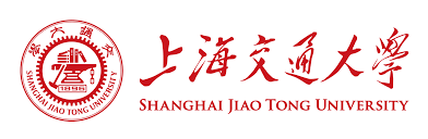 Shanghai Jiao Tong University logo with Chinese characters and English name.