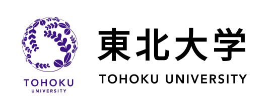 Tohoku University logo with Japanese characters and English text