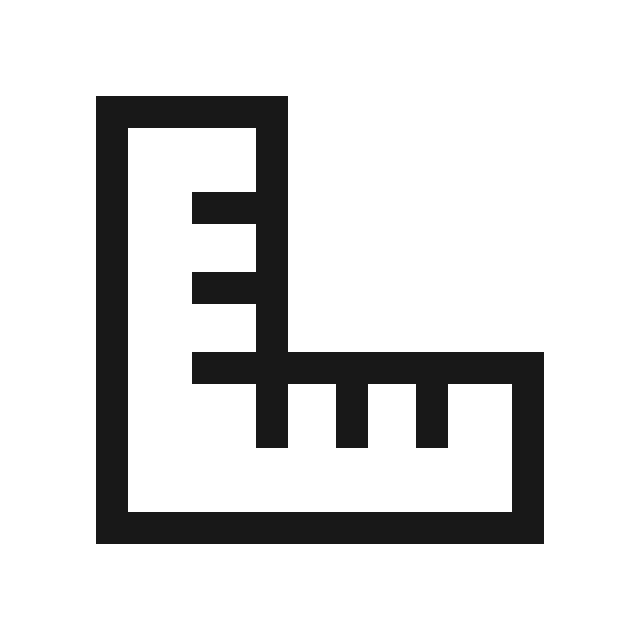 Simple black icon of a person sitting at a desk with a computer and taking notes.