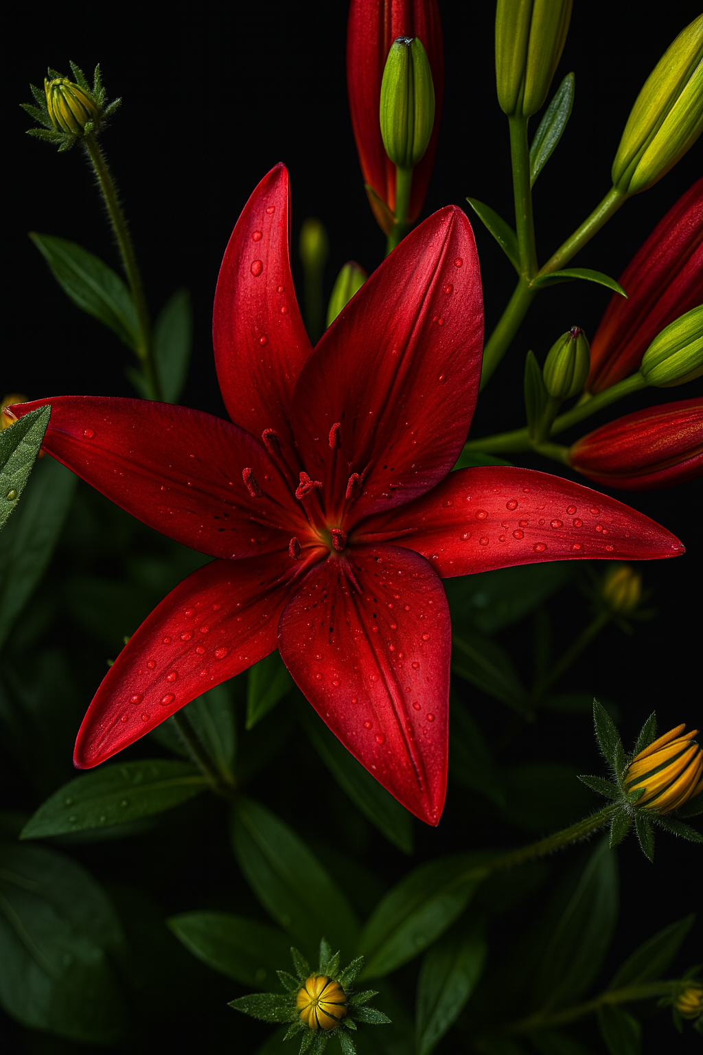 Scarlet Rainfall