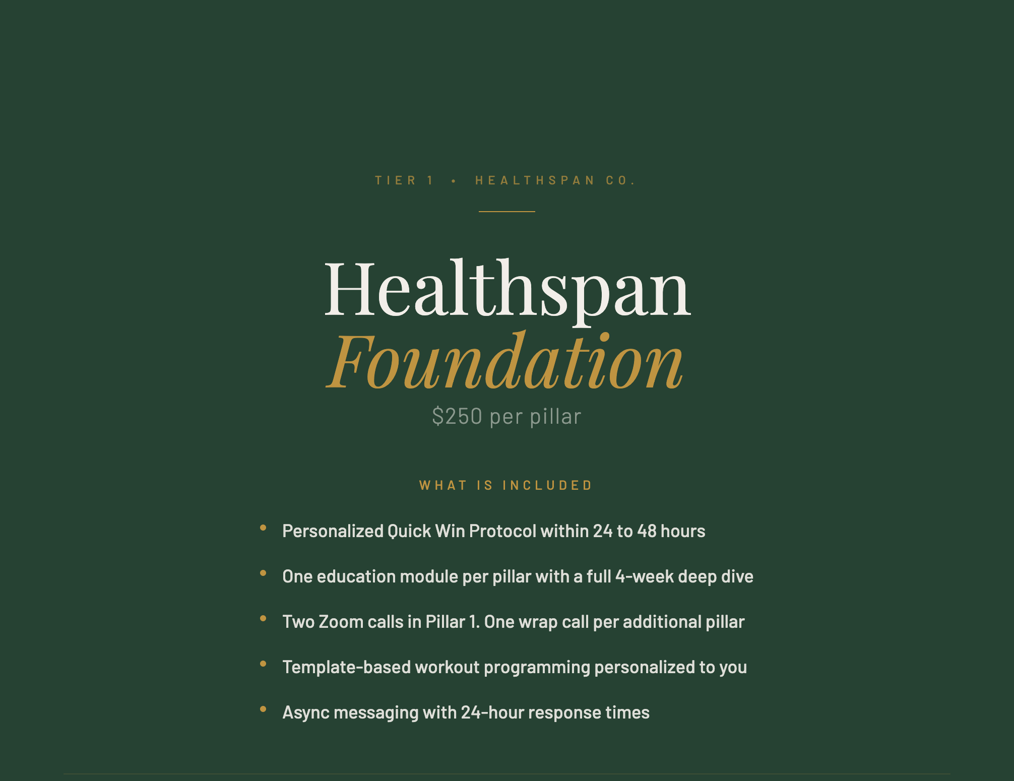 Healthspan Foundation