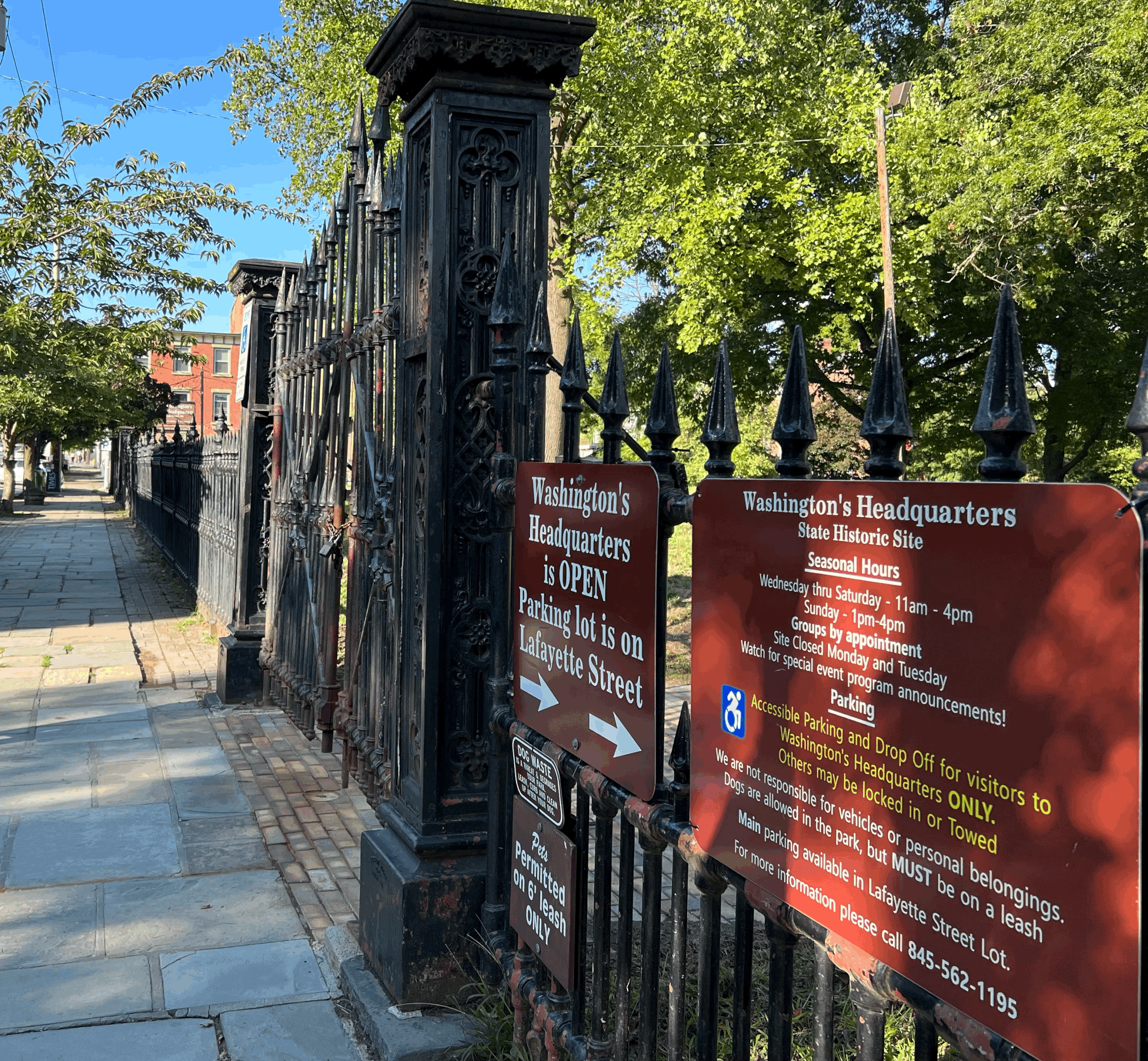 Advocacy: George Washington Headquarters 
