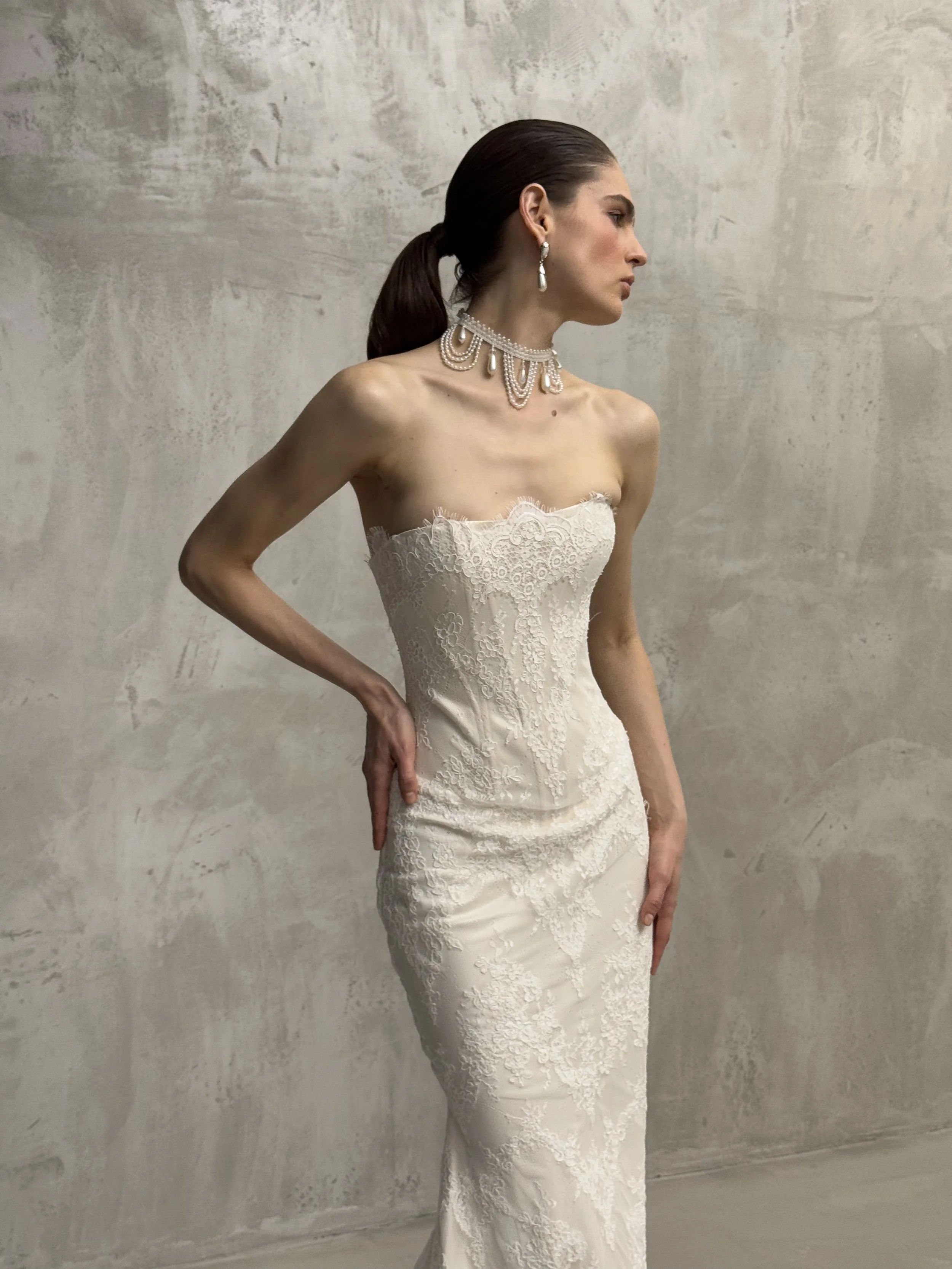 Klimt Rara Avis Wedding Dress & Cape