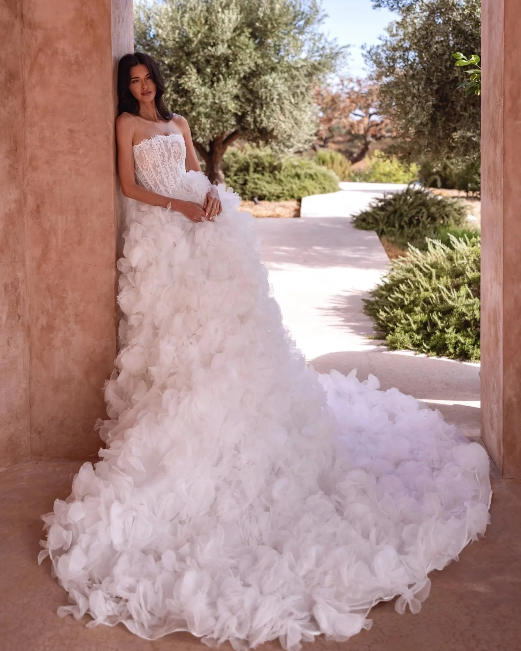 SD-016 – Elena Morar Soft Dreams 3D Floral Ballgown Wedding Dress