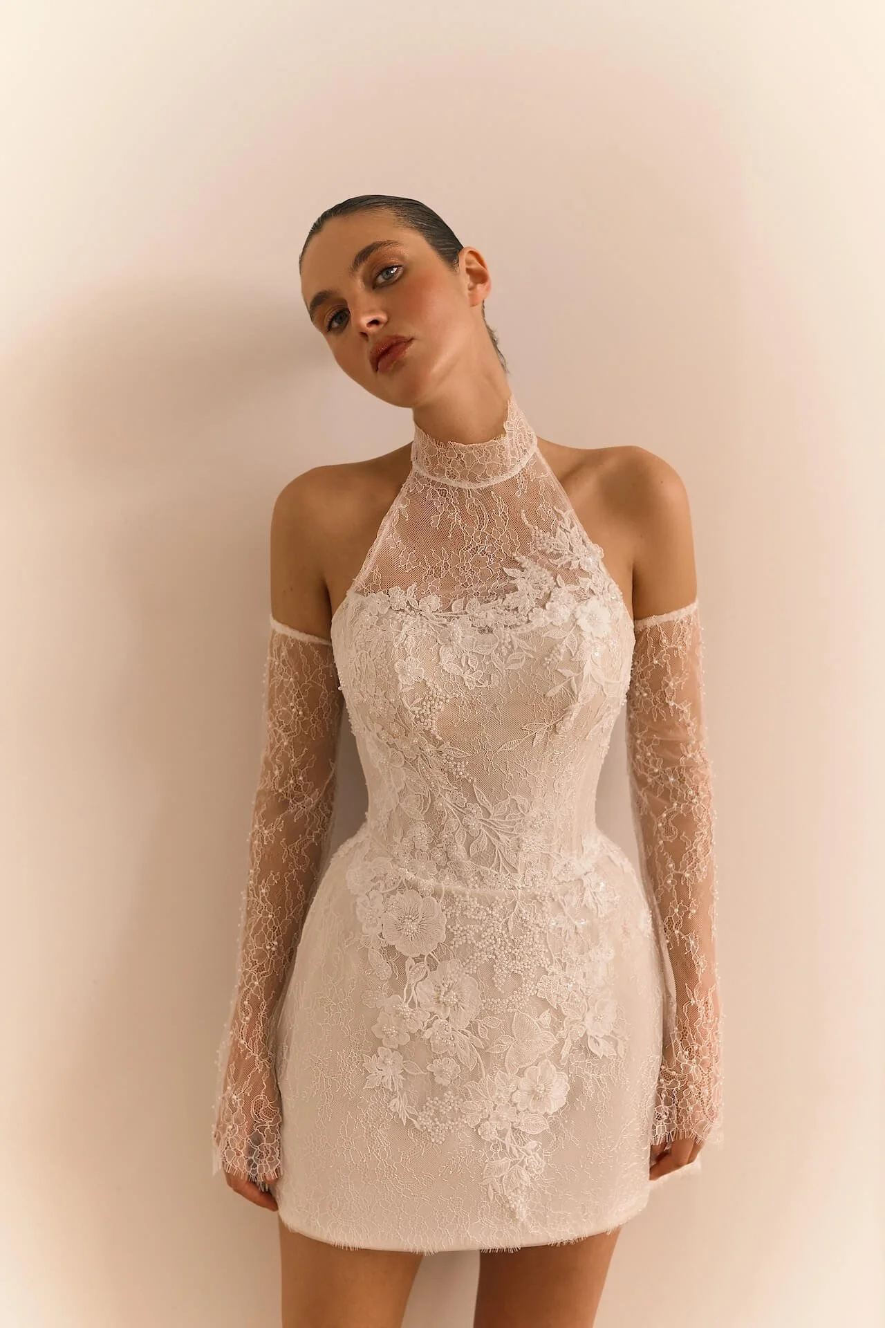 Anne-Mariée 'Noelle' Mini Dress