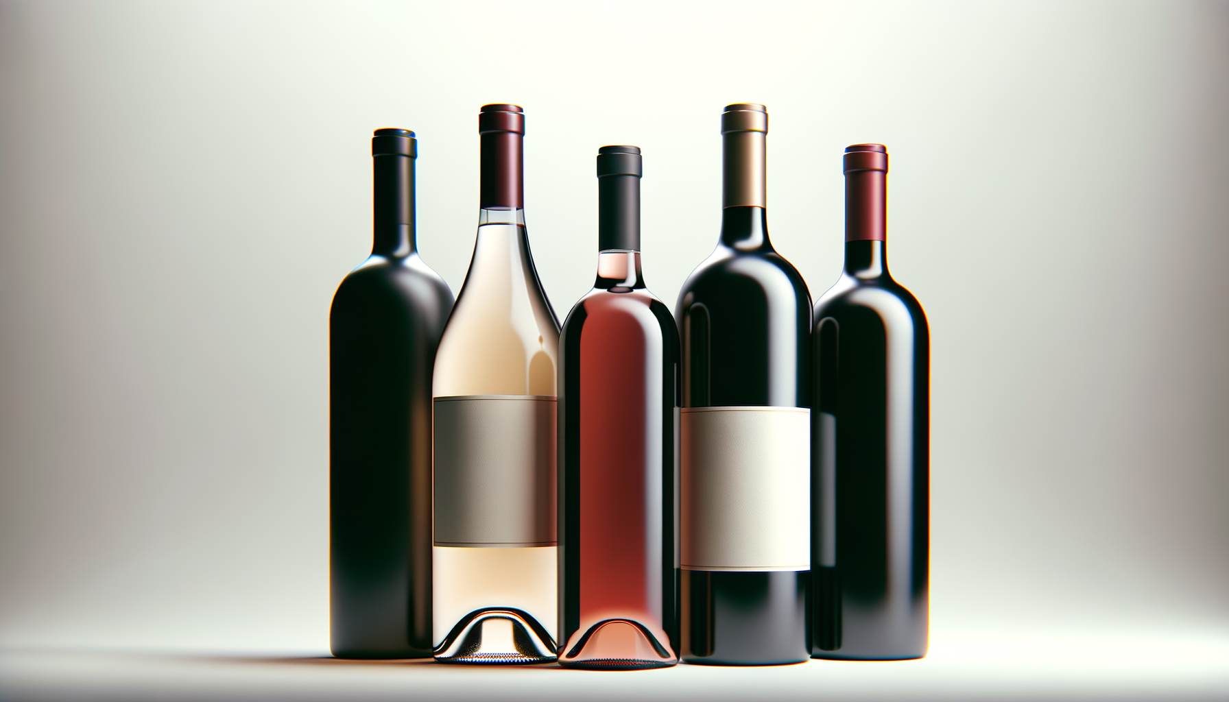 Wine bottles that are used for wine tastings, wine samples, girls night out, wine experiences, tastings of French, Greek, Italian, and Argentinian wines