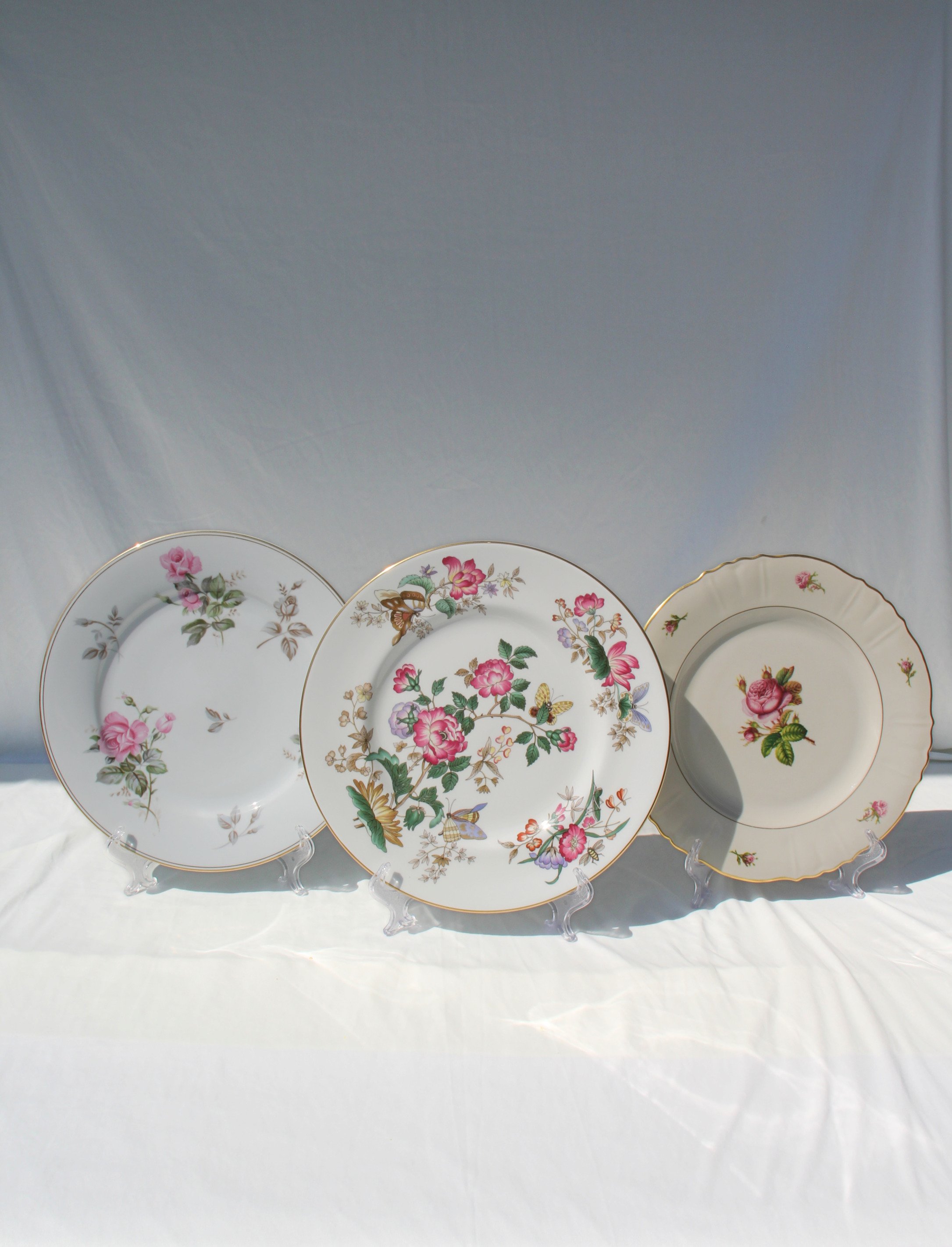 Pink Mixed Plates