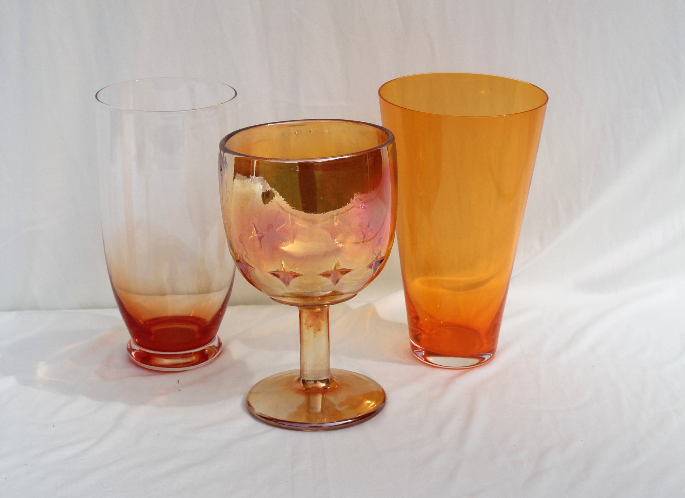 Orange Glassware