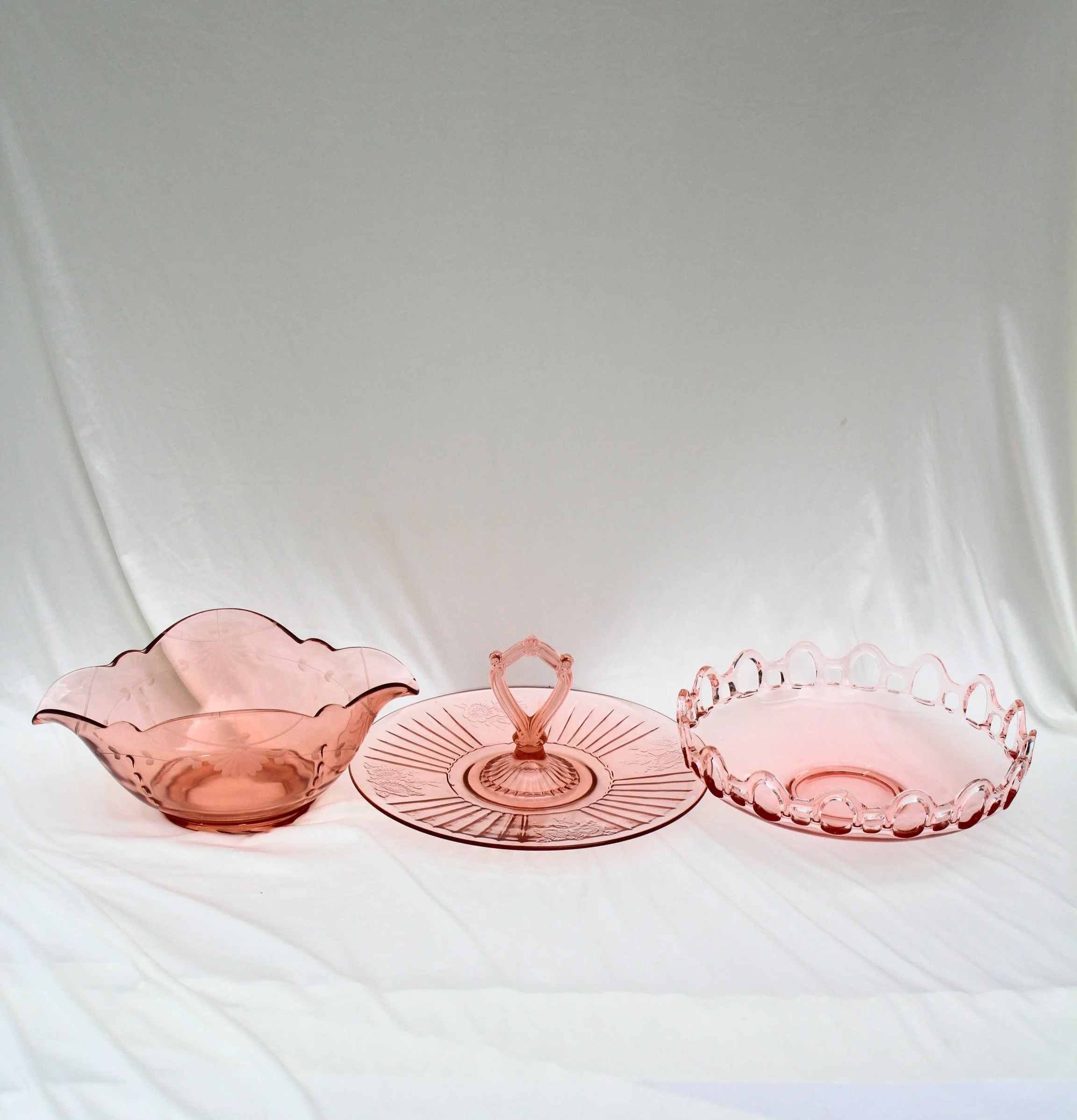 Pink Depression Glass