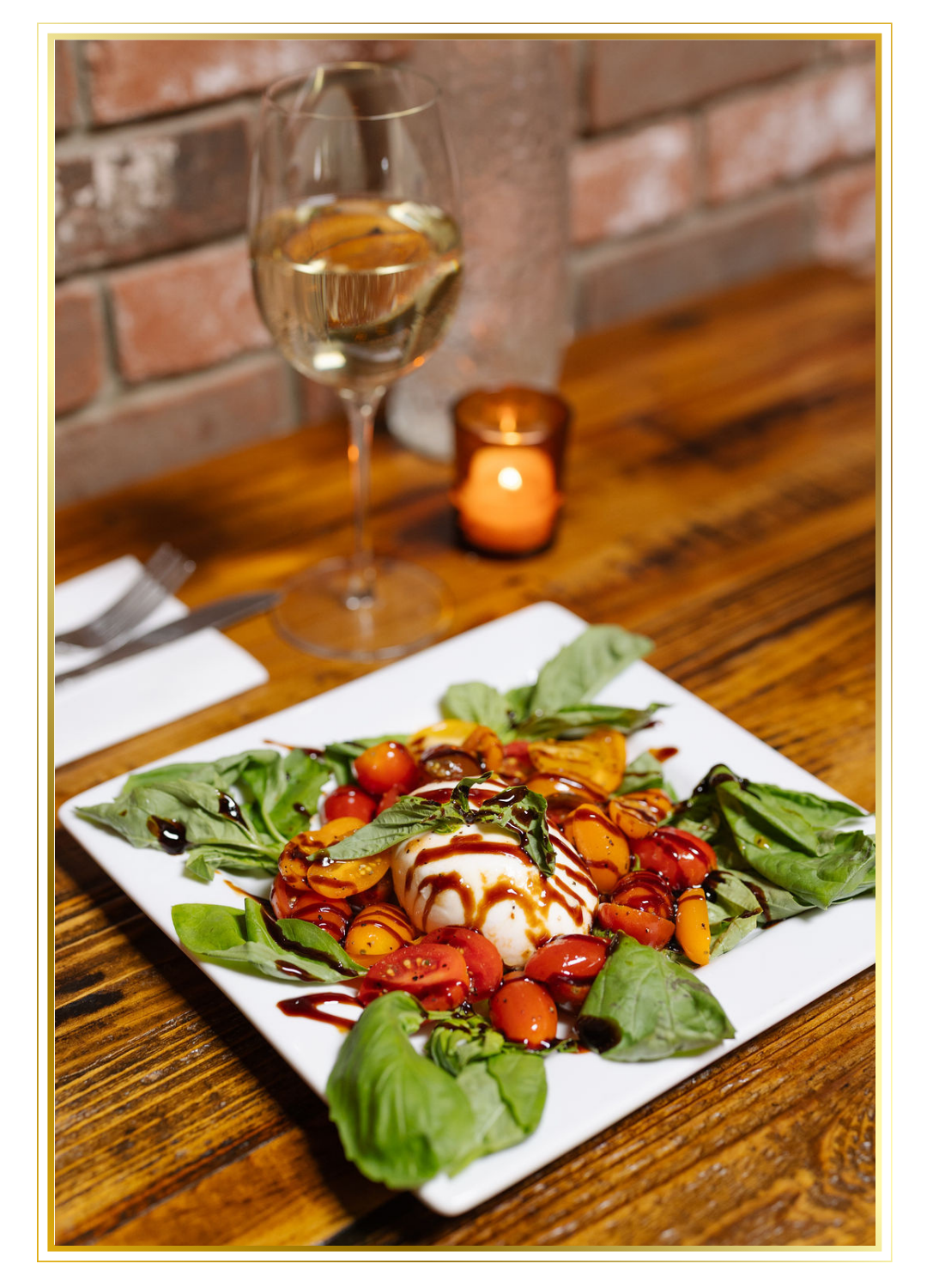 Come and enjoy a delicious meal and authentic Italian cuisine at Andriaccio's restaurant