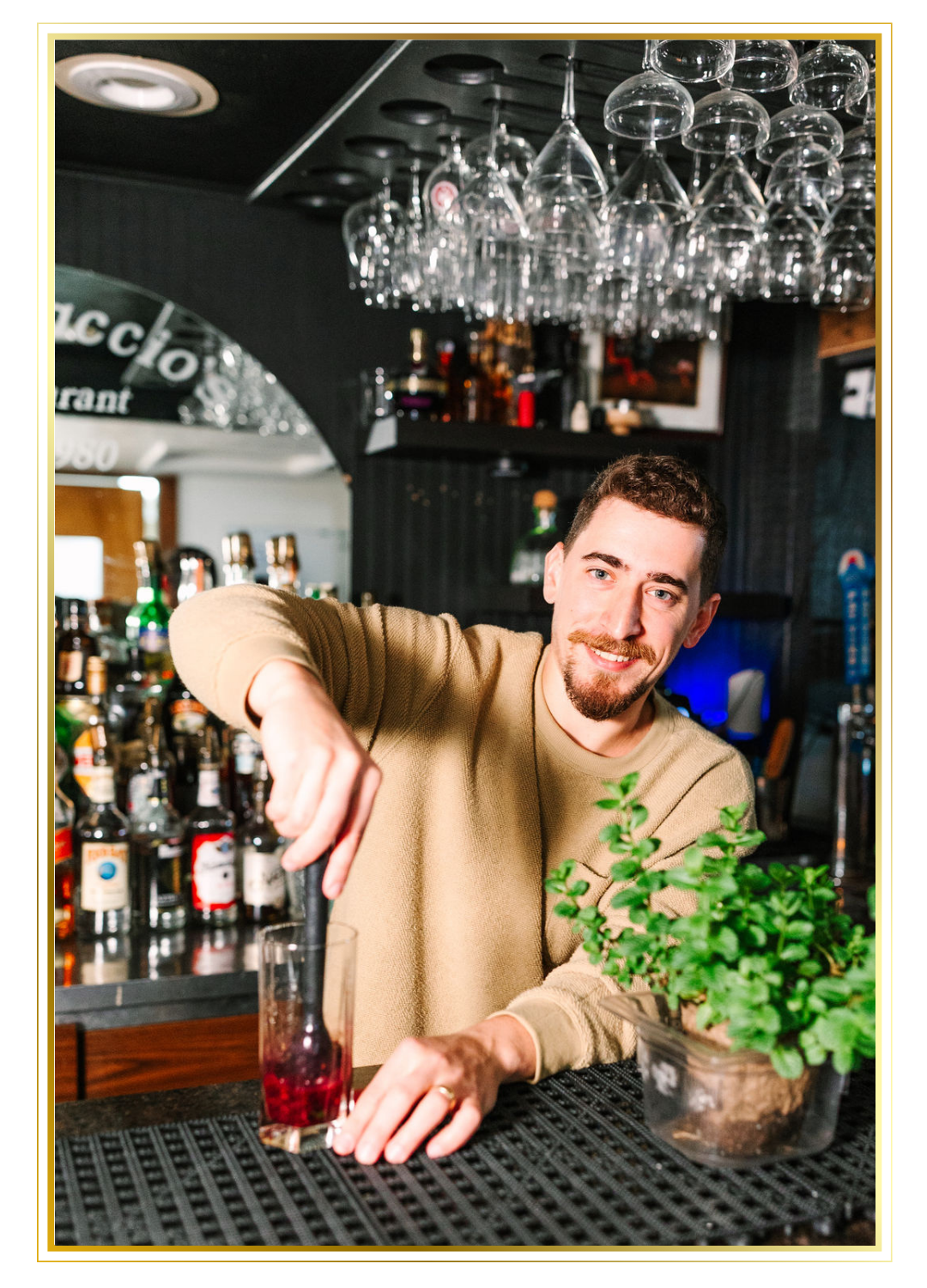 Jake Andriaccio, Andriaccio's Mixologist and Co-owner
