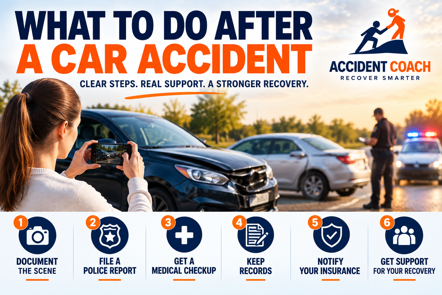 What to Do After a Car Accident: 6   Steps to Protect Yourself
