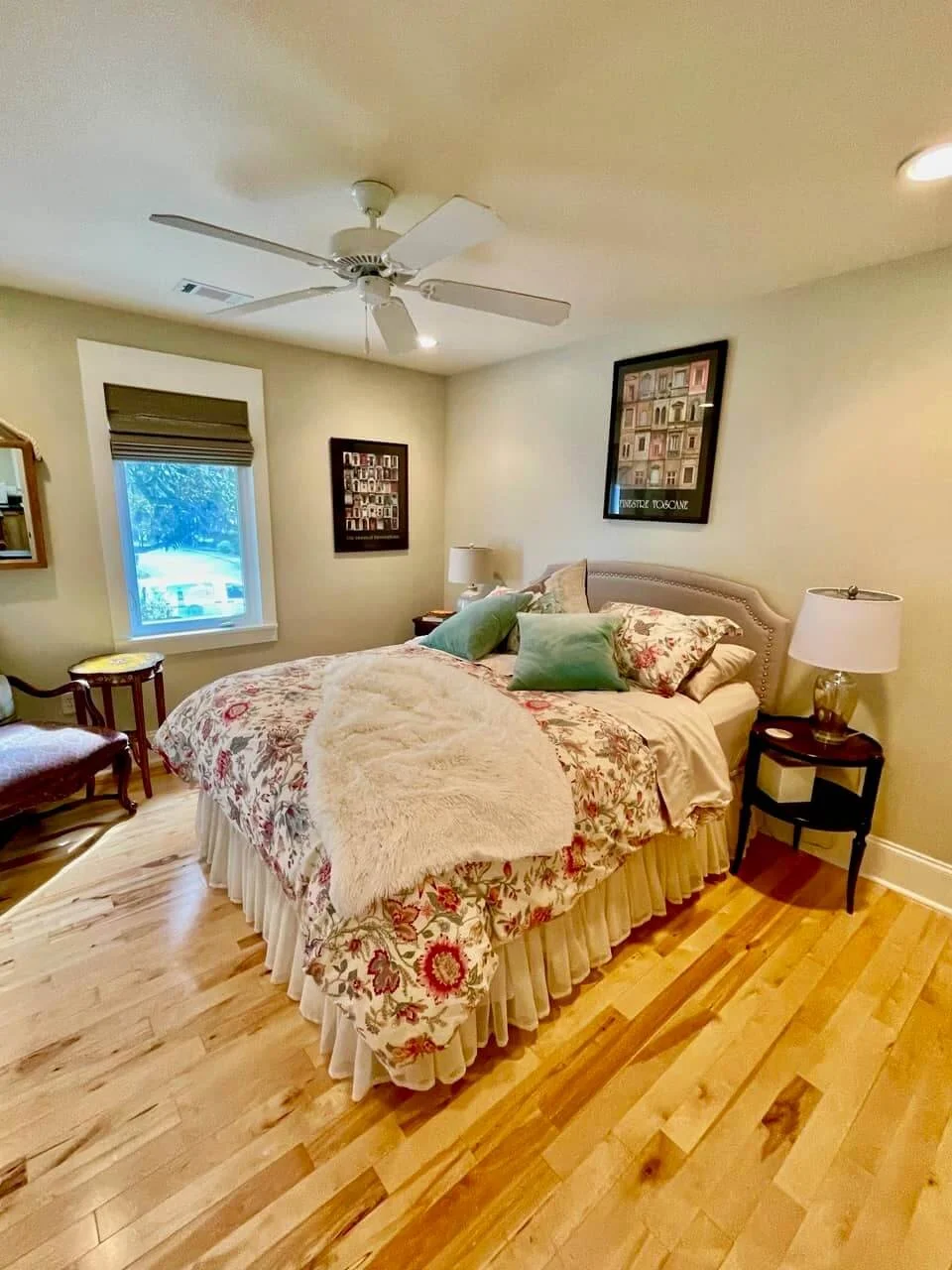 Comfortable king bedroom at Jasmine Suite