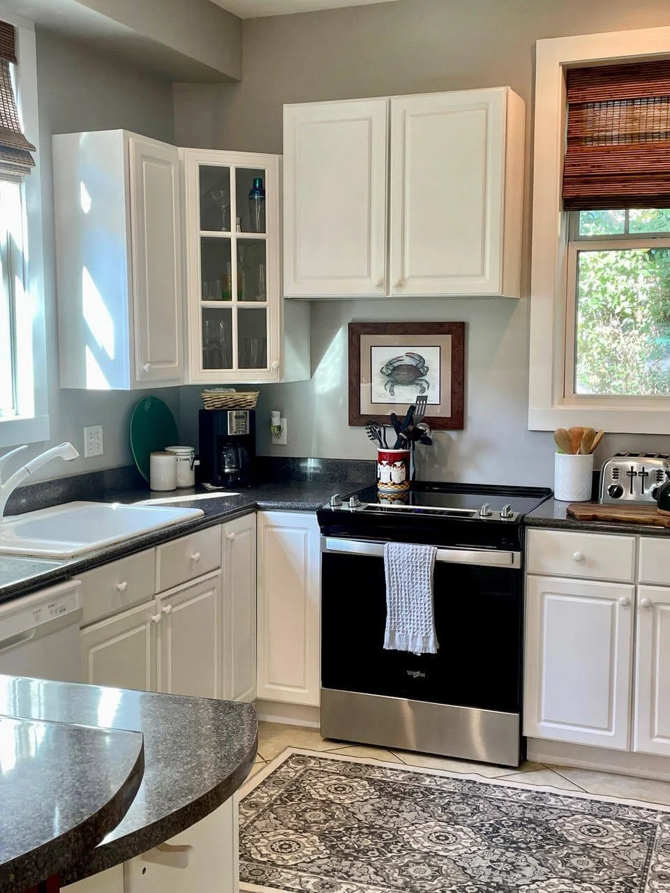 Fully equipped kitchen at Camellia Suite