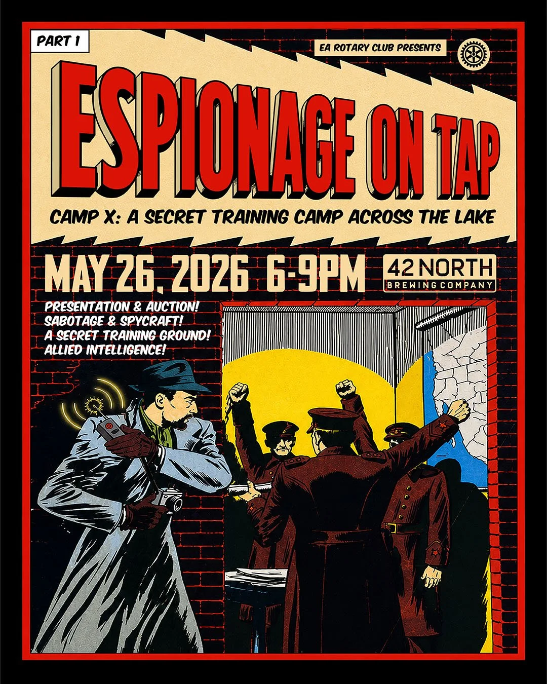 Espionage on tap: part one