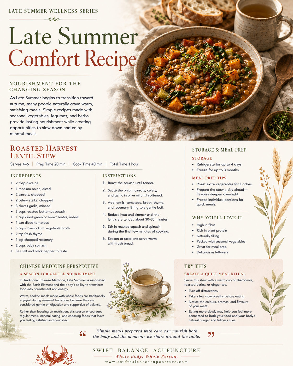 A Bowl of Late Summer Comfort