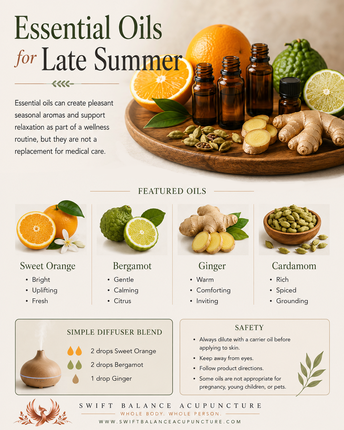Essential Oils for Late Summer