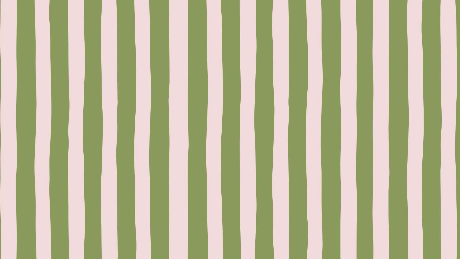 Pattern of alternating green and pale pink vertical stripes.