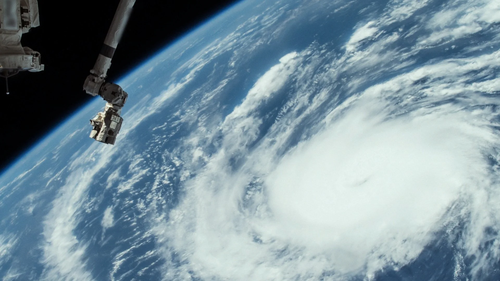 Space view of the earth