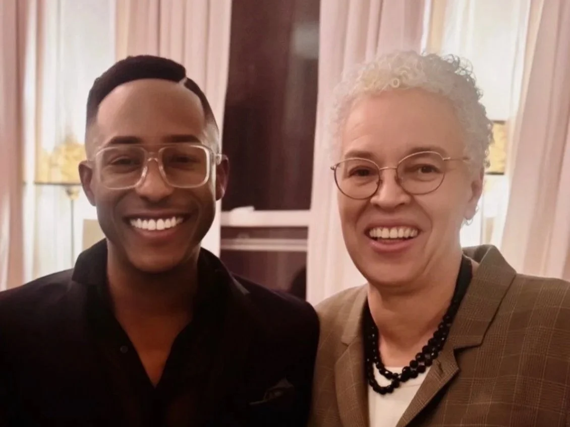 Photo with Toni Preckwinkle, President of the Cook County Board of Commissioners